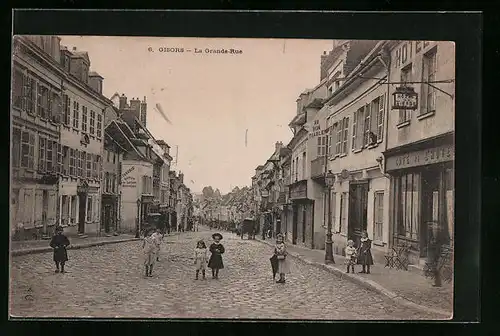 AK Gisors, La Grande-Rue