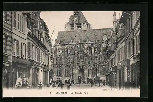 AK Louviers, La Grande-Rue