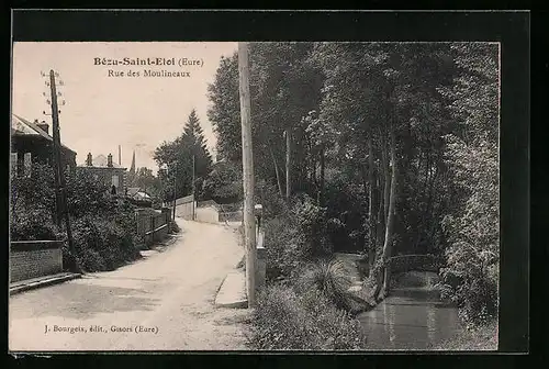 AK Bézu-Saint-Eloi, Rue des Moulineaux