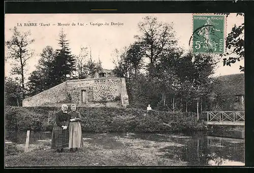AK La Barre, Manoir de Luc - Vestiges du Donjon
