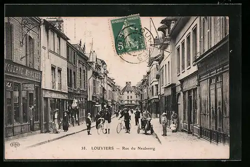 AK Louviers, Rue du Neubourg