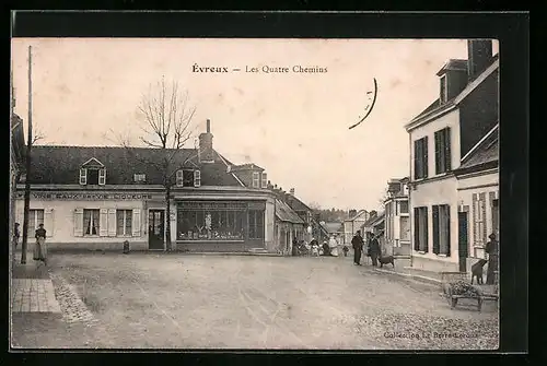 AK Évreux, Les Quatre Chemins