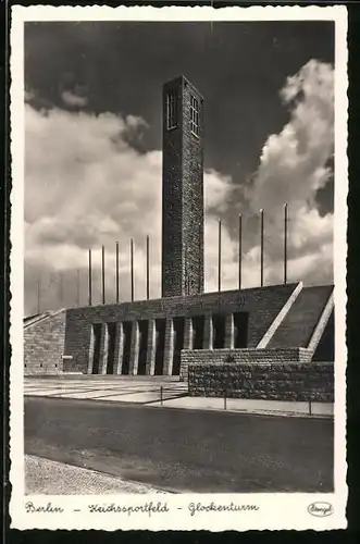 AK Berlin, Reichssportfeld - Glockenturm