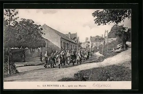 AK Brenelle, La Rentrée après une Marche