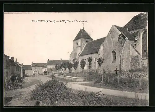 AK Essises, L`Eglise et la Place