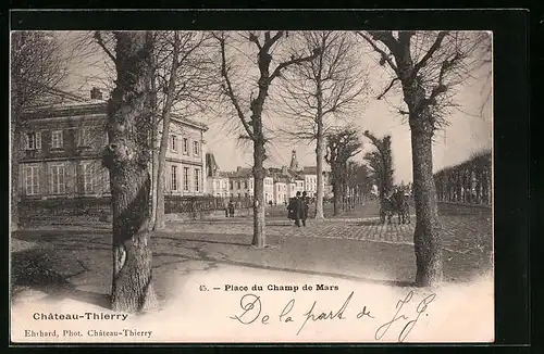 AK Chateau-Thierry, Place du Champ de Mars