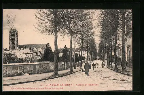 AK Chateau-Thierry, Avenue du Soissons