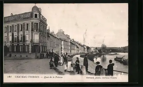 AK Chateau-Thierry, Quai de la Poterne