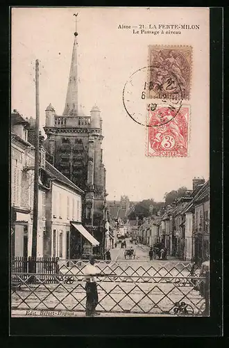AK La Ferté-Milon, Le Passage à niveau