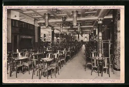 AK München, Cafe Fürstenhof, Neuhauserstrasse 21