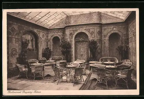 AK München, Restaurant Preysing-Palais