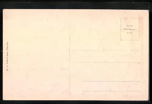 AK München, Restaurant Preysing-Palais