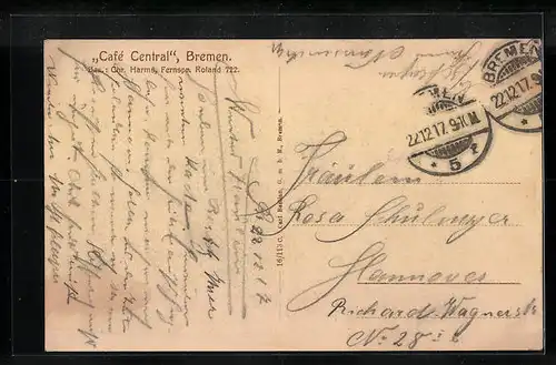 AK Bremen, Cafe Central