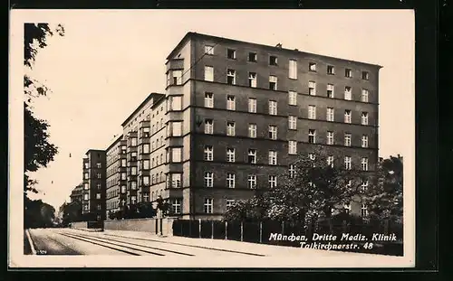 AK München, Dritte Mediz. Klinik in der Talkirchnerstrasse 48