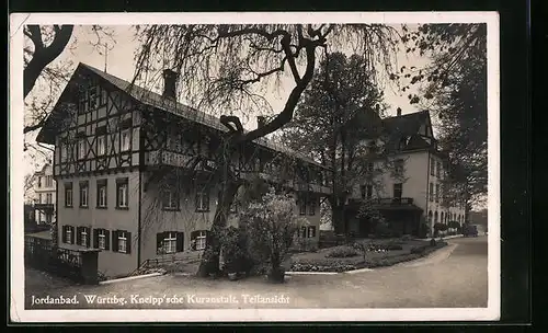 AK Jordanbad, Württbg. Kneipp`sche Kuranstalt, Teilansicht