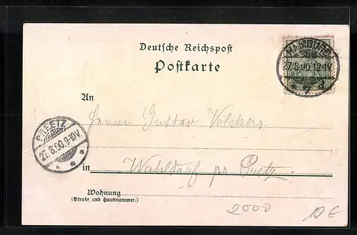 Lithographie Hamburg, Rathsweinkeller mit Gästen