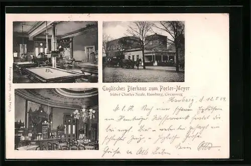 AK Hamburg-St.Georg, Englisches Bierhaus zum Porter-Meyer