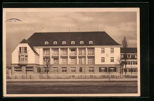AK München, Haus in der Hubertusstrasse 30