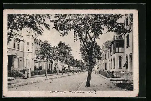 AK Euskirchen, Blick in die Münstereifelerstrasse