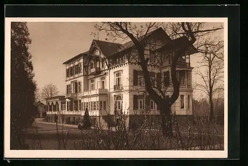 AK Bad Godesberg /Rhein, Vegetarisches Hotel Kurhaus Rosenburg, Hindenburgstrasse 24