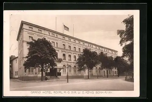 AK Bonn /Rhein, Grand Hotel Royal