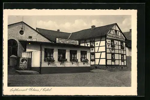 AK Blens /Eifel, Restaurant zum Rurtal von H. Pütz