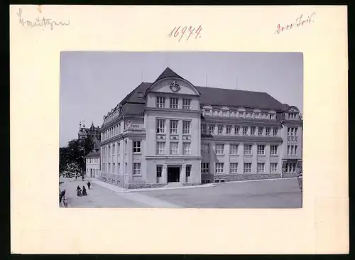 Fotografie Brück & Sohn Meissen, Ansicht Bautzen, Strasse am Stadtmuseum