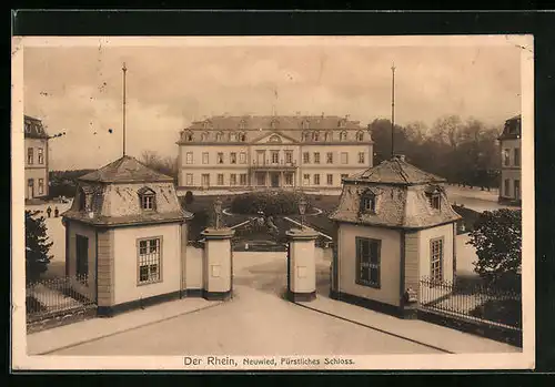 AK Neuwied /Rhein, Fürstliches Schloss