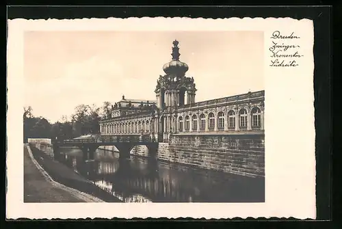 AK Dresden, Zwinger und Kronentor, Südseite