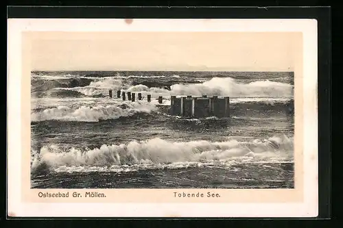 AK Gr. Möllen, Tobende See