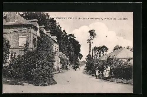 AK Thiberville, Carrefour, Route de Lisieux
