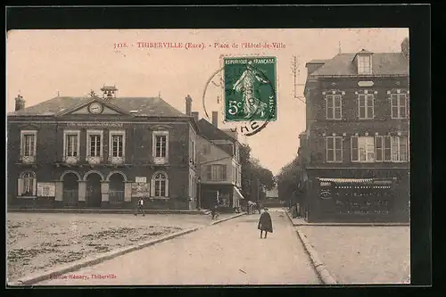 AK Thiberville, Place de l`Hotel-de-Ville