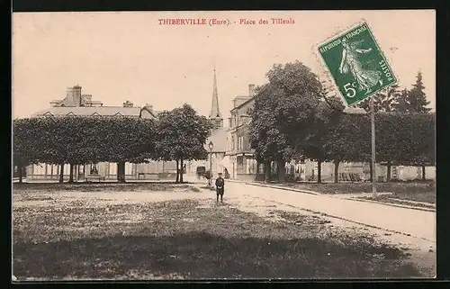 AK Thiberville, Place des Tilleuls