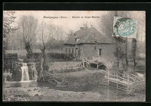 AK Etrépagny, Moulin de Saint-Martin