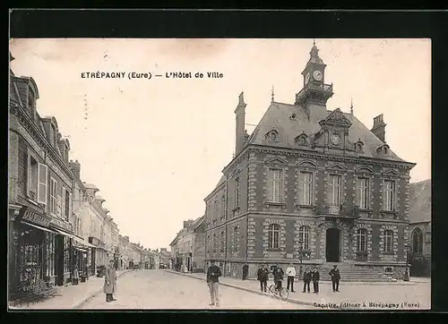 AK Etrépagny, L`Hotel de Ville