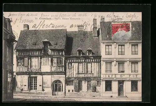 AK Conches, Vieille Maison Normande