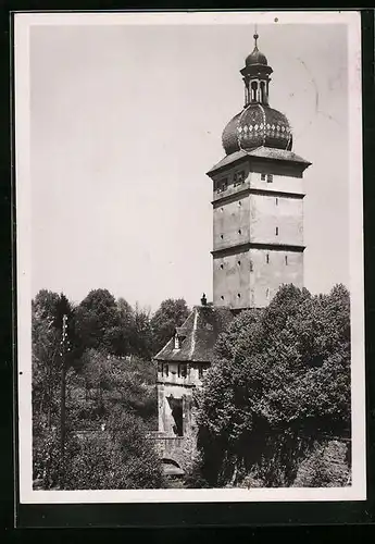 Foto-AK Deutscher Kunstverlag, Nr. 10: Dinkelsbühl, Ansicht des Segringertors