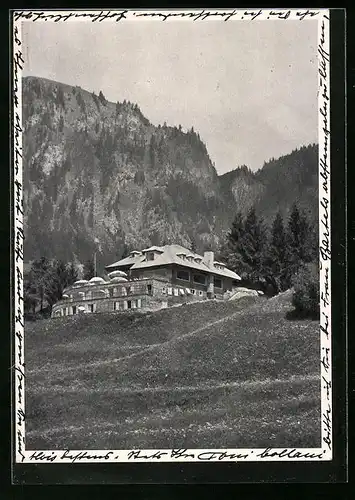AK Bad Oberdorf-Hindelang, Ansicht des Terrrassenhotels Alpenhof