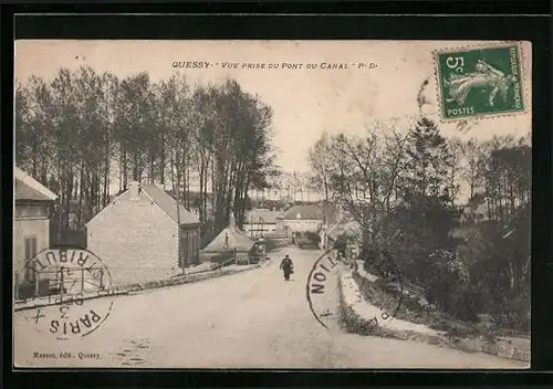 AK Quessy, Vue prise du Pont du Canal