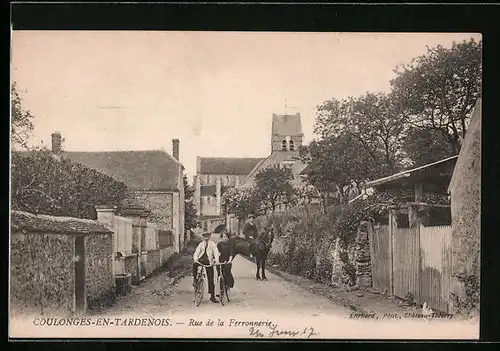 AK Coulonges-en-Tardenois, Rue de la Ferronniere