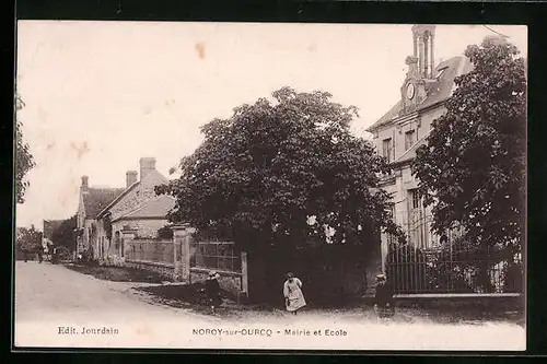 AK Noroy-sur-Ourcq, Marie et Ecole