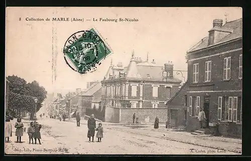 AK Marle, Le Faubourg St-Nicolas
