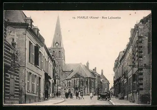 AK Marle, Rue Lalouette