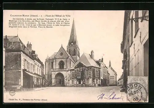 AK Marle, Place de l`Hotel de Ville