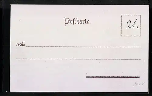 Lithographie München, Alte und Neue Pinakothek, Wittelsbachbrunnen