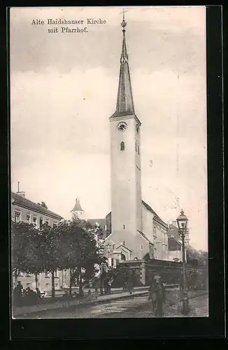 AK München-Haidhausen, Alte Kirche mit Pfarrhof