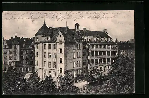 AK München, Löhehaus für evangelische Jugendpflege, Blutenburgstrasse