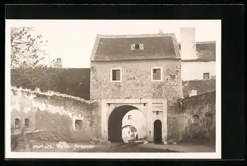AK Purbach, Blick durchs Türkentor