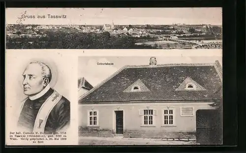 AK Tasswitz, Geburtshaus des heil. Clemens M. Hofbauer