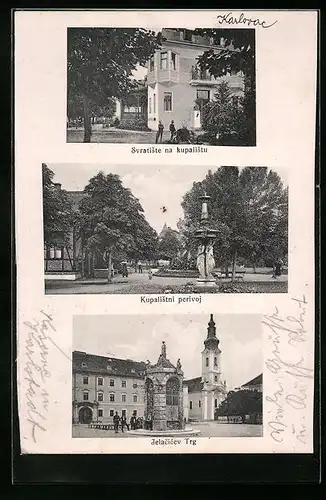 AK Karlovac, Jelacicev Trg, Kupalistni perivoj